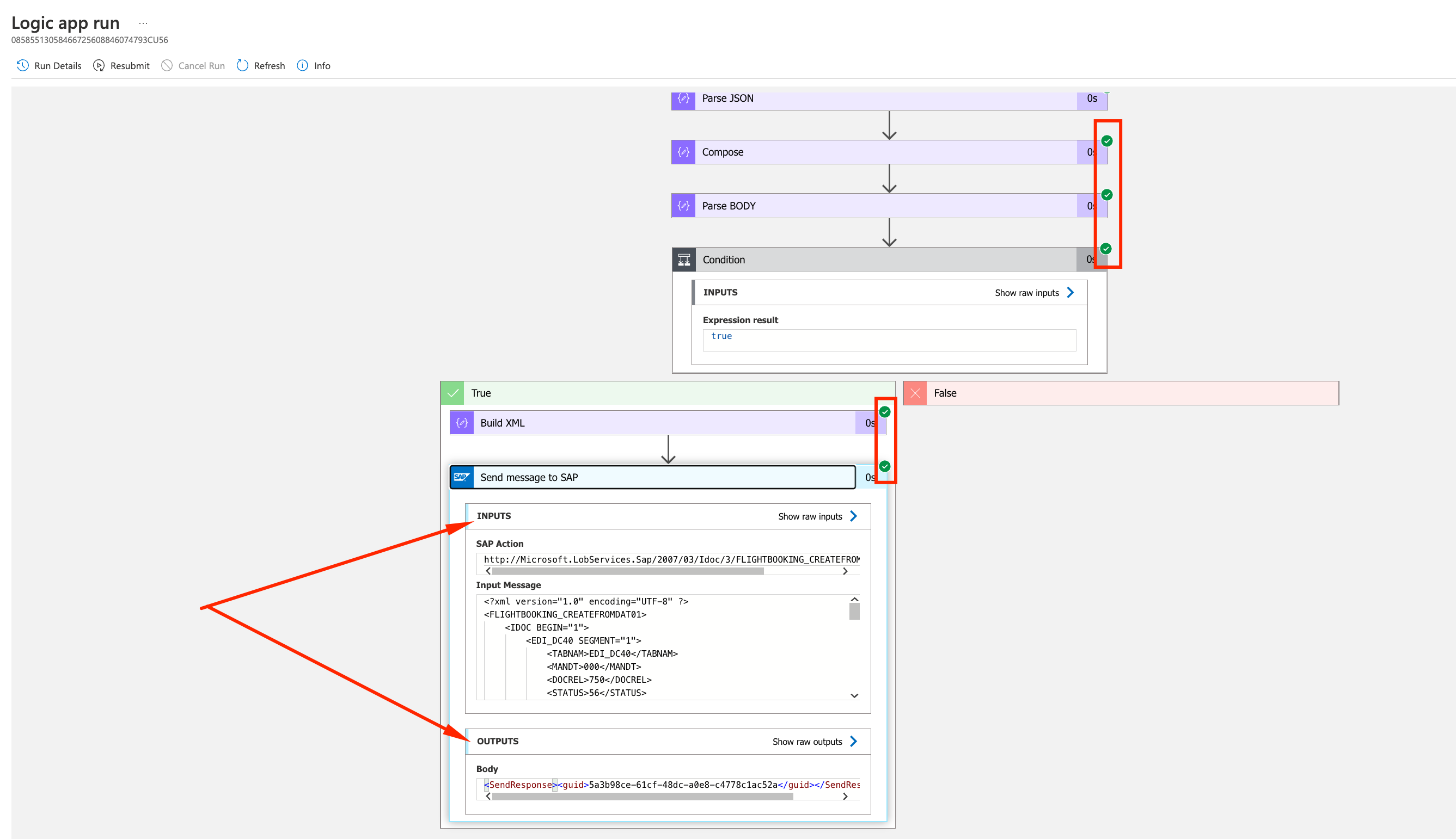 Testing the lab SAP on Microsoft Tutorials